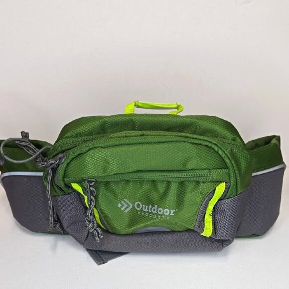 Outdoor Products Other - Green and Gray Belt Bag Hiking waist pack